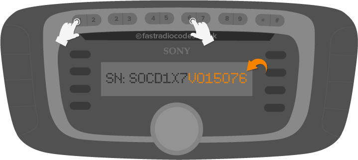 Sony CD Code 